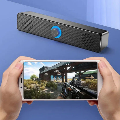 Wireless Bluetooth Speaker PC Soundbar Wired USB Powered Soundbar For Tv Pc Laptop